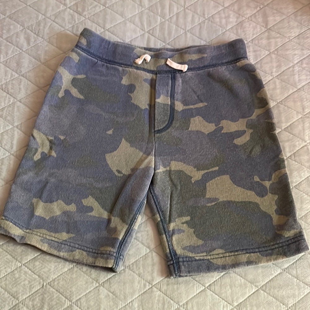 Crewcuts J Crew Blue Camo Sweatshirts Size 8